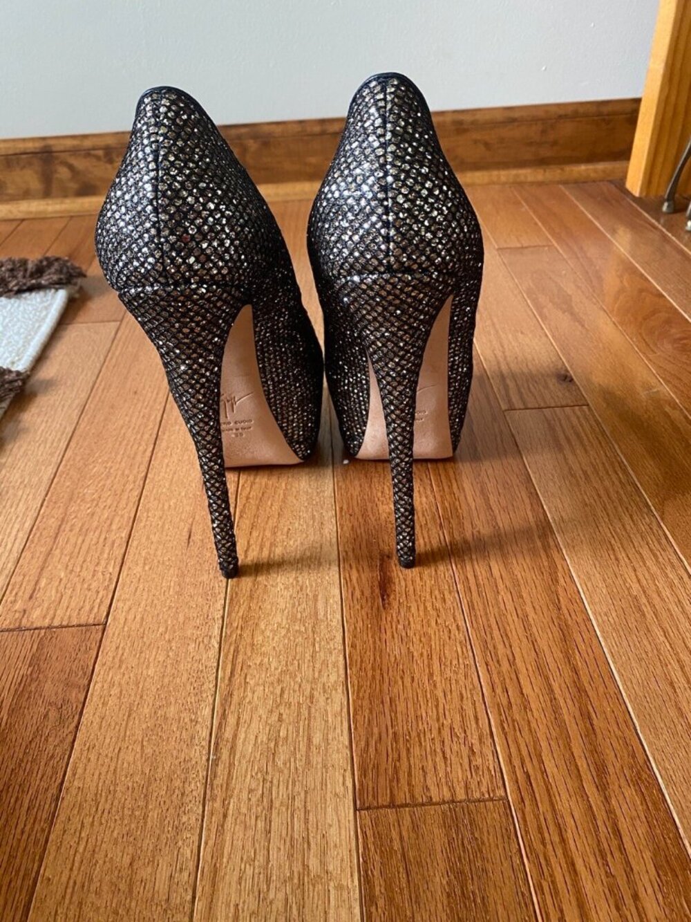 Guiseppe Zanotti Black Womens Platform Shoes - Picture 3 of 4